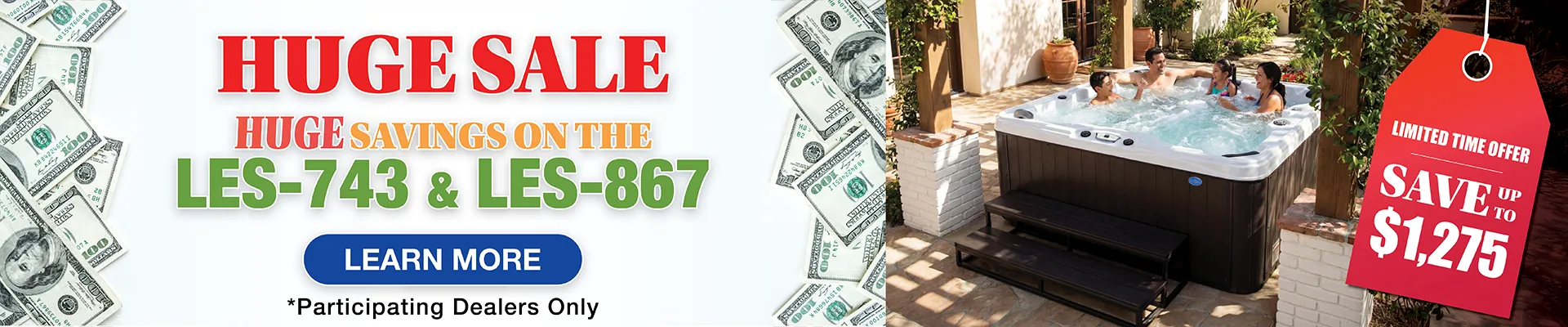 Calspas hot tub being used in a family setting - Rensselaer